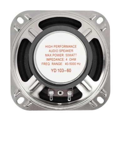 Difuzor 20W 4 ohm YD103-4 OEM, putere 20W, impedanță 4 ohm, ideal pentru sisteme audio. [1]