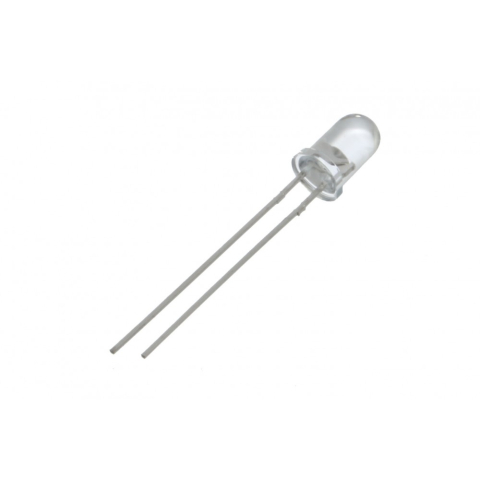 Led-uri - Dioda LED 5mm alb 3.2VDC 20mA – IoElectronice.ro