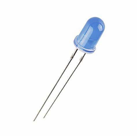 Led-uri - Dioda LED 5mm Albastru 3.2VDC 20mA – IoElectronice.ro