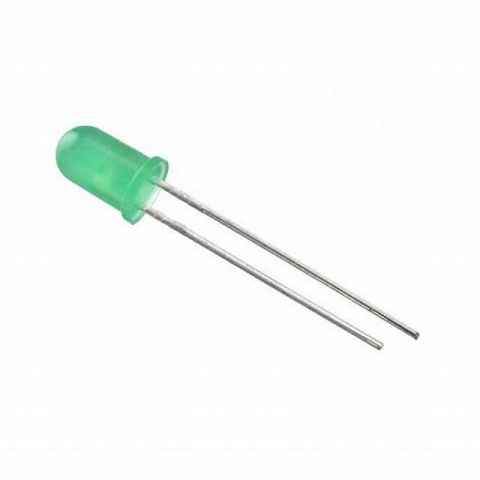 Led-uri - Dioda LED 5mm verde 2.5VDC – IoElectronice.ro