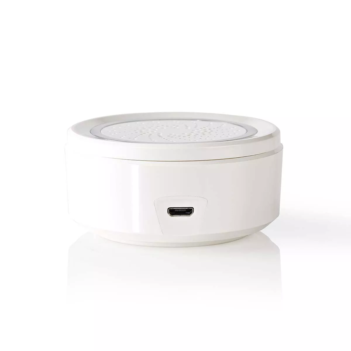 Dispozitiv alarmă WiFi 85dB Nedis cu garanție 24 luni, conectivitate WiFi, alarmă sonoră puternică [2]