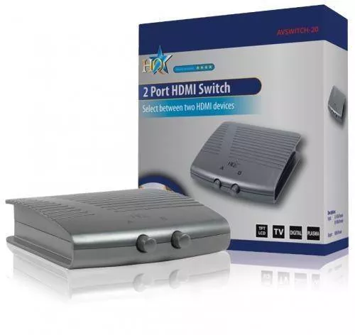 Distribuitor HDMI 2 porturi HQ, 2 x HDMI mama, Full HD 1920 x 1080p, High Speed, 24 luni garanție persoane fizice [2]