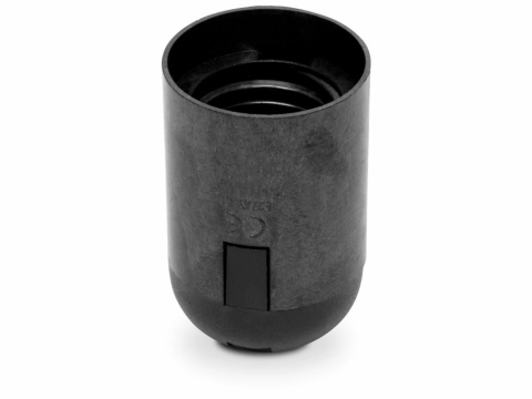 Becuri - Dulie E27 plastic negru OE-27 Plastrol