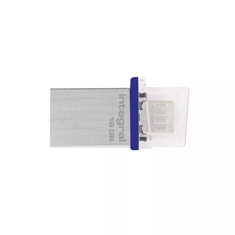 Memorii USB - Flash Drive USB 2.0 16GB + micro USB OTG INTEGRAL – Memorie Flash Compactă și Rapidă