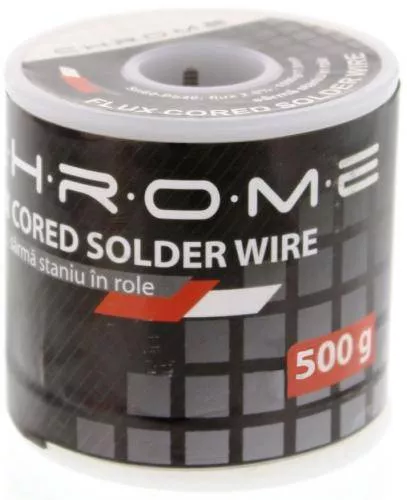Fludor - Fludor 500g, 1mm, Sn60-Pb40, Flux 2%, Chrome – Lipire de Înaltă Precizie pentru Electronice
