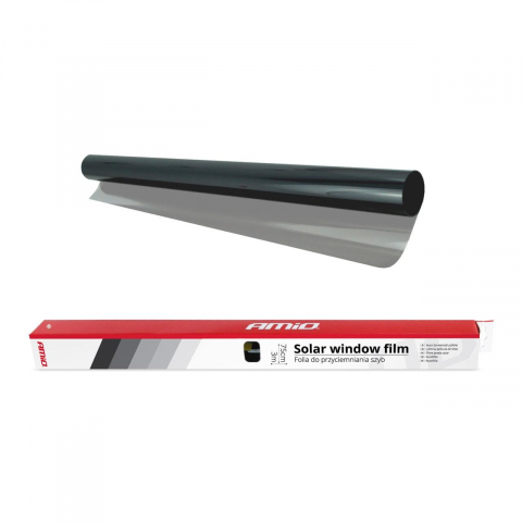 Folie fumurie Light Black 0.75x3m – Protecție solară, reducere temperatură, ușor de montat, 60% transparență [2]