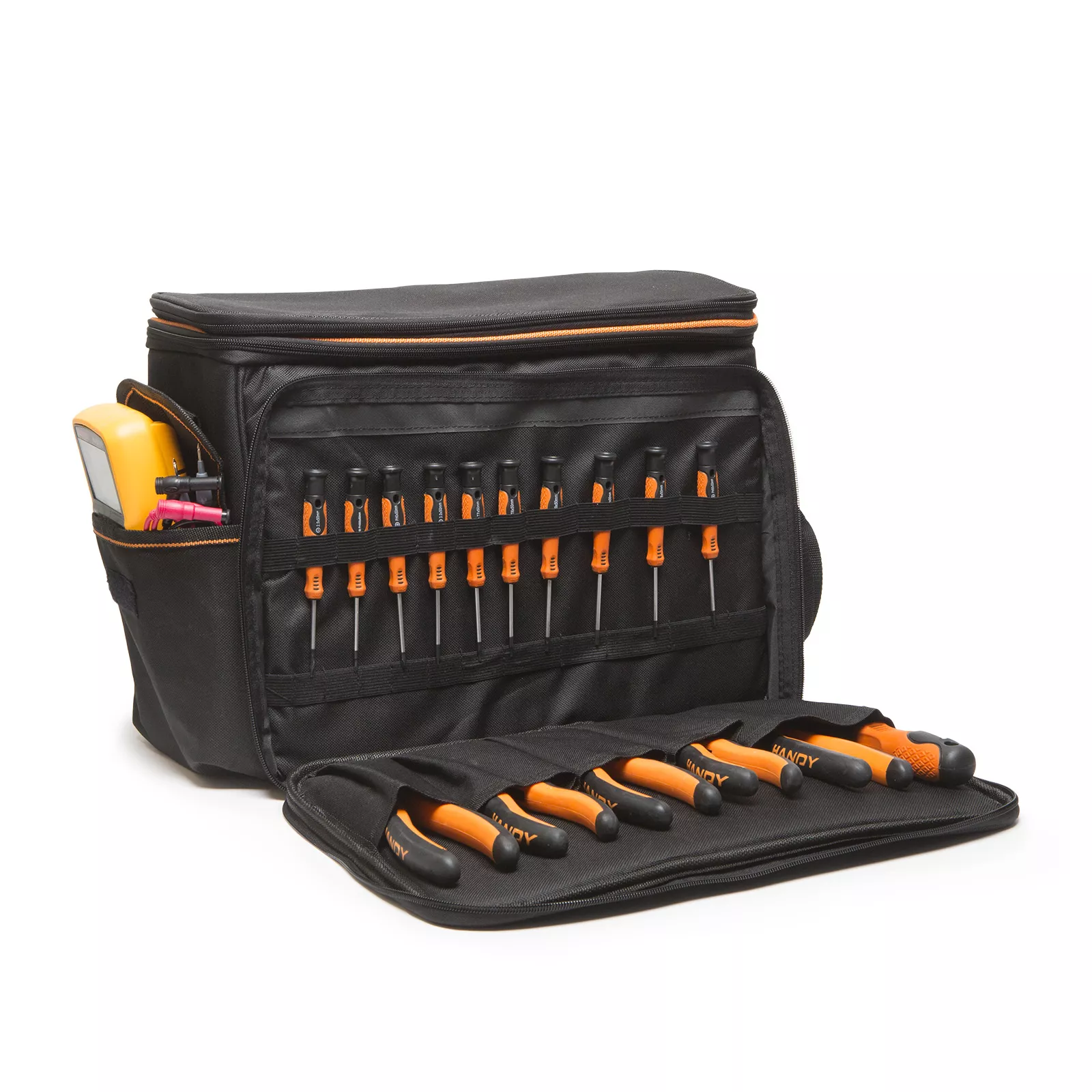 Geantă scule multifuncțională HANDY 10241 400x300x200 mm cu perți rigizi pentru organizare eficientă. [2]