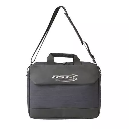 Hard Disk - Geantă laptop 15" BST, 40x30cm, microfibra și polyester, compartimente multiple, stil și protecție