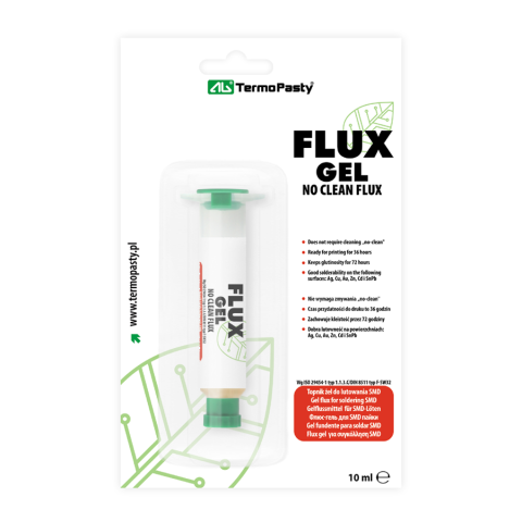 Solutii decapante - Gel Flux 10ml Dezoxidant cu Colofoniu pentru SMT AG TermoPasty – IoElectronice.ro