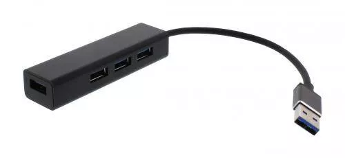 Hub-uri USB - HUB USB 3.0 la 4x USB 3.0 Well - Extensiv, Rapid, Compatibil Windows & Mac, Design Compact și Elegant