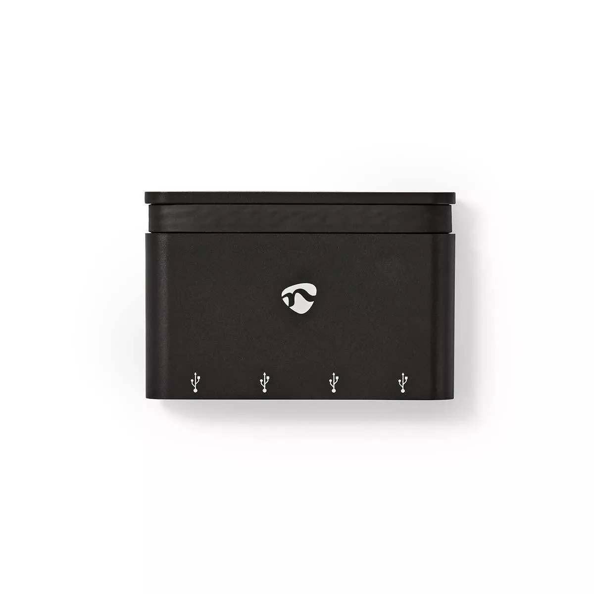 Hub USB-C cu 4 porturi USB 3.0, Negru, Compatibil Universal, Viteză Super Rapidă 5 Gbps [2]