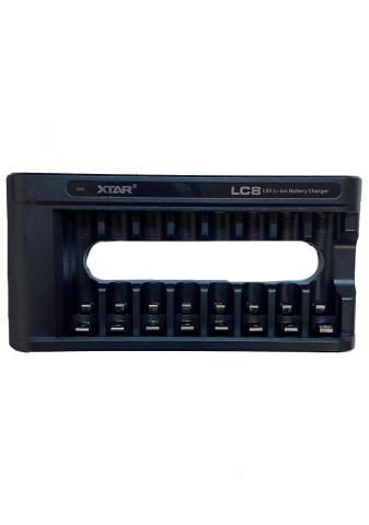 Incarcatoare acumulatori - Încărcător 8 Acumulatori XTAR LC8 KT AA AAA x1.5V Li-ion cu Conector USB Type C – IoElectronice.ro