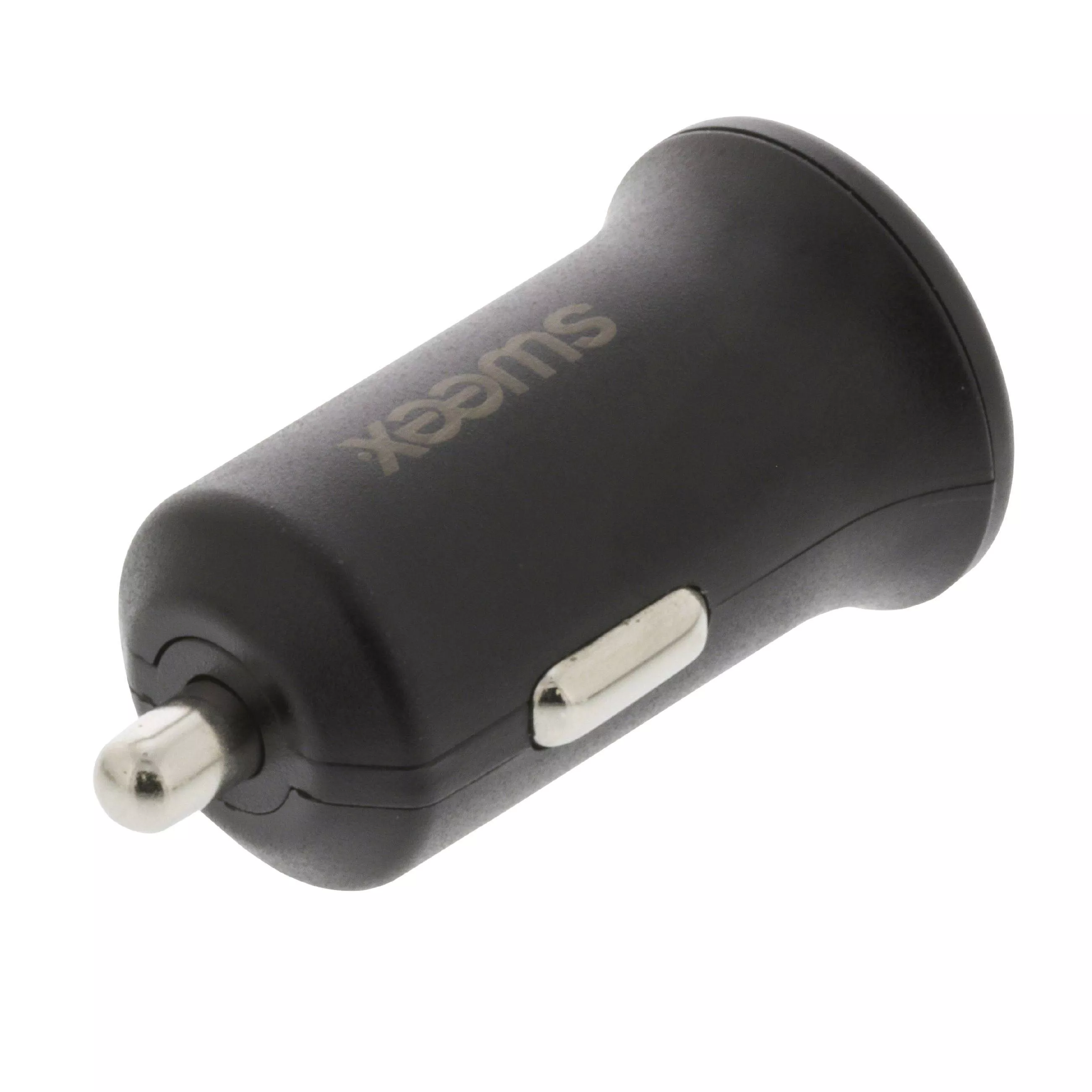Încărcător auto 2x USB 2.4A negru Sweex pentru brichetă auto, 24 luni garanție [1]