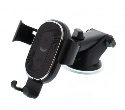 Încărcător auto wireless Pilot Well 10W cu gravitație și ventuză, suport bord, prindere sigură [2]