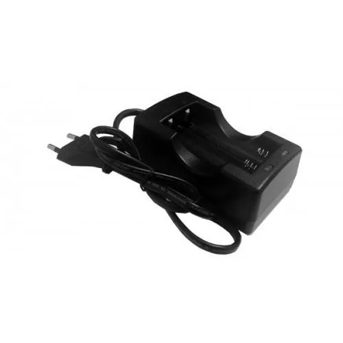 Incarcatoare acumulatori - Încărcător Li-ion 2x 18650 cu oprire automată, 4.2V, 1000mAh, compatibil 220-230V, model MD-202A