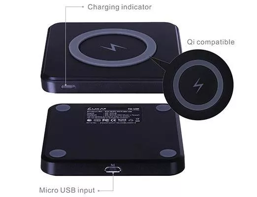 Încărcător pad wireless portabil TX-100 Luxa2 RCA 24 luni garanție 5V 1A pentru smartphone-uri [6]