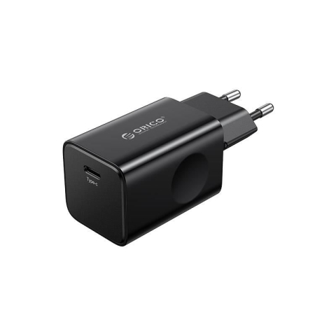 Incarcatoare retea - Încărcător rețea Orico PT30-C USB TYPE C QC3.0 30W negru PT30-C-EU-BK – IoElectronice.ro