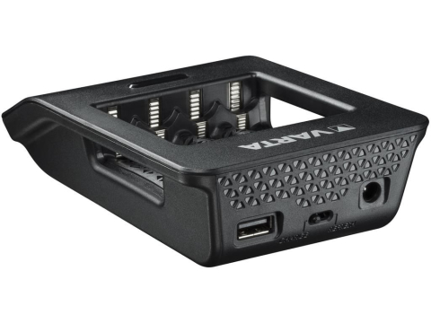 Încărcător Varta LCD Smart Charger+ NiMH AAA AA 57684 cu 4 acumulatori AA 2100 mAh, negru, 24 luni garanție. [4]