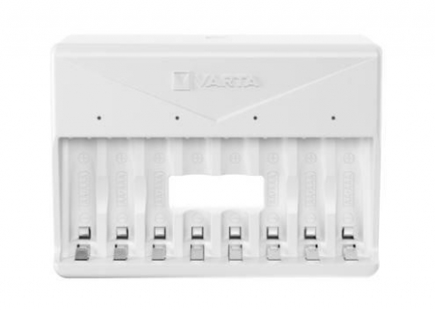 Incarcatoare acumulatori - Încărcător Varta Multi Charger 2-8x AA/AAA NiMH, USB-C, Siguranță, Timp 4,5h, Compatibil Global