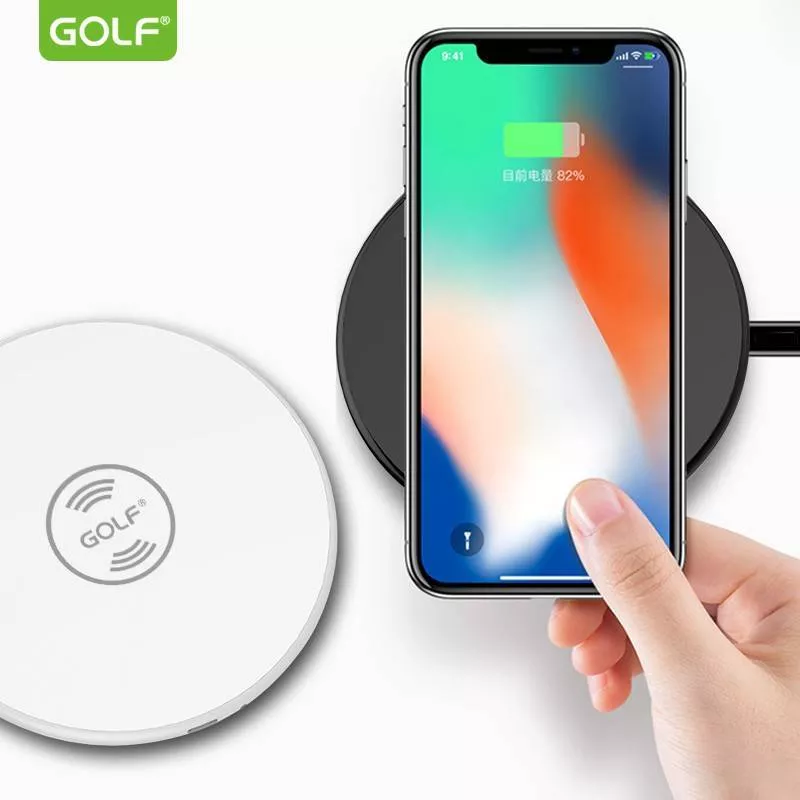 Incarcatoare wireless - Încărcător Wireless Golf WQ3 Alb – IoElectronice.ro