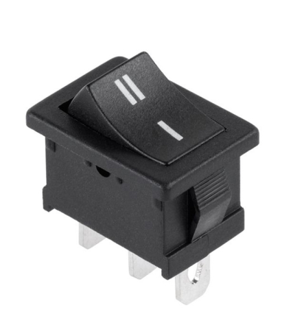 Intrerupatoare-Relee - Intrerupator ON-ON 2 poziții cu retinere, 3 pini, 6A 250V, MRS-102, fiabil și durabil