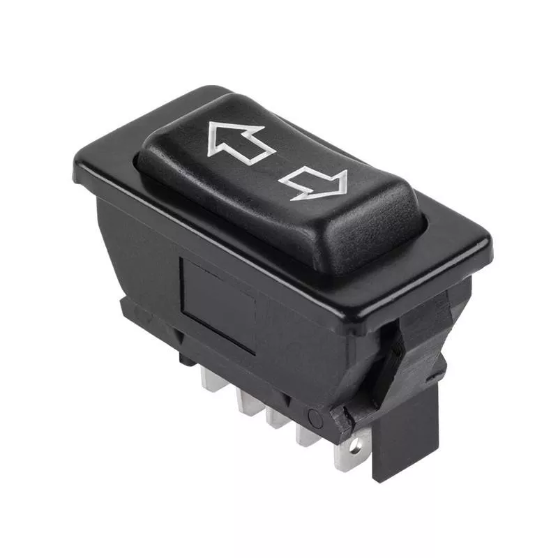 Intrerupatoare-Relee - Intrerupător deschidere geam 5 pini ASW-01 20A 12VDC negru OEM, tip basculant, 12V/30V, garanție 24 luni.