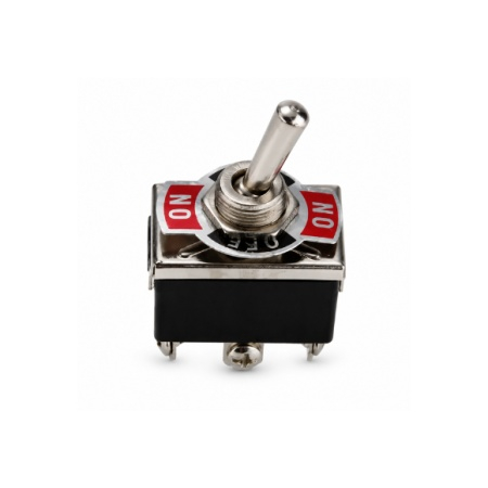 Electrice - Intrerupator metalic ON OFF ON cu 3 terminale