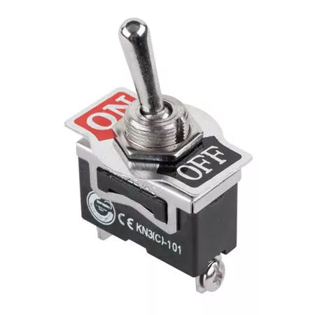 Electrice - Intrerupator ON-OFF KN3-101 cu Retinere, 10A/125VAC, 6A/250VAC – Comutator Simplu și Fiabil