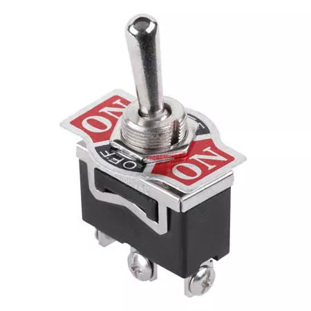Intrerupatoare-Relee - Intrerupator ON-OFF-ON 6A 250V KN3(C)-103 cu reținere, simplu, durabil, pentru electrocasnice și instalații electrice