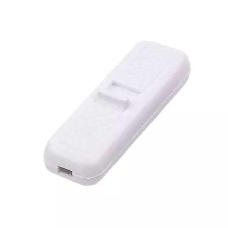 Intrerupatoare-Relee - Intrerupator pe fir ON-OFF 2A 250V alb cu retinere - IoElectronice.ro