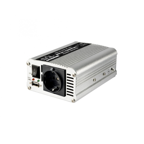 Invertoare auto - Invertor tensiune 300/600W cu USB SAL SAI 600USB – IoElectronice.ro