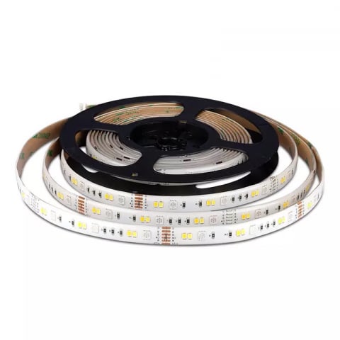 Kit Banda LED SMART RGB+WW+DW+CW 5M IP65, Telecomandă, Compatibil Alexa & Google Home [1]
