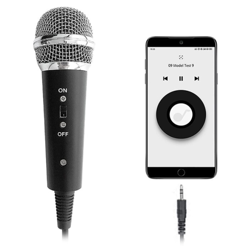 Kit gaming microfon VGMSB cu filtru și trepied 3.5 mm, culoare neagră, ideal pentru streaming și înregistrări. [3]