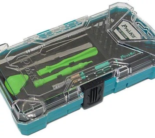 Surubelnite - Kit profesional pentru reparare iPhone PROSKIT SD-9326M – Set complet șurubelnițe și accesorii de precizie