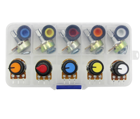 Module diverse - Kit potentiometri 1K 2K 5K 10K 20K 50K