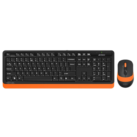 Tastaturi - Kit wireless tastatură și mouse negru A4TECH FG1010