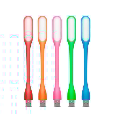 Lampa de citit LED USB Phenom 17cm - Lumina flexibilă, silicon, culoare variată pentru confort maxim [2]