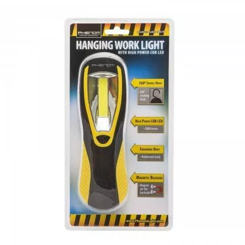 Lanterna de lucru COB-LED Phenom, rezistentă la praf și apă, cu magnet, clip rabatabil și lumină 250 lumeni [2]