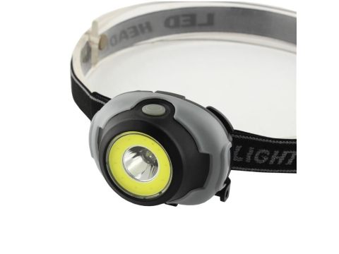 Lanterne-lampi - Lanterna frontală cu LED+COB 80+154lm AAA x3 Well TORCH-PITCH-WL – IoElectronice.ro