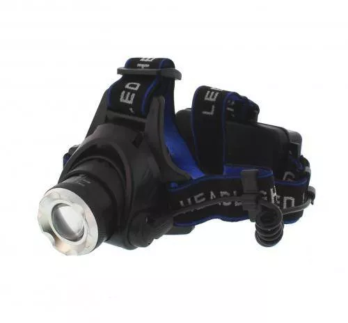 Electrice - Lanterna frontală LED 10W 800lm 200m acumulator 2x 18650