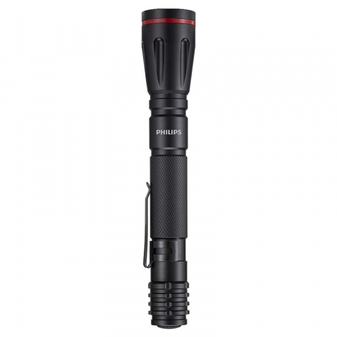 Lanterna LED 160 Lumen, 2x AA Philips SFL1001P – Luminozitate Puternică, Rază 65m, Ideal pentru Uz General [1]