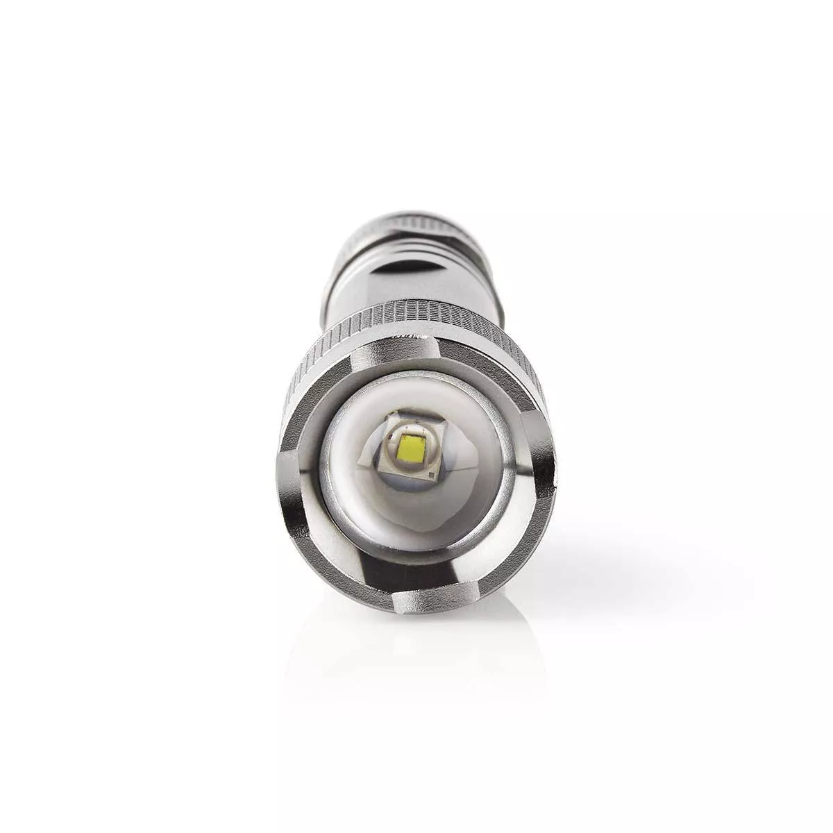 Lanterna LED 3W 150lm IPX5 gri 2x AA 158mm Nedis cu lumina alb rece și alb xenon [3]