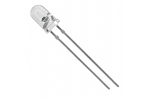 Led-uri - LED 3mm roșu 2.6-3V 40000-45000mcd 30° frontal convex OPTOSUPPLY OS5RKA3131P – IoElectronice.ro