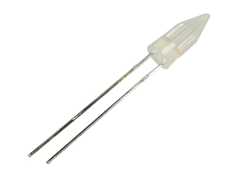 Led-uri - LED 5mm lumina galbenă imitare efect lumânare cu clipire 220-330mcd 2.5-5V OPTOSUPPLY OSY5MK58K2B – IoElectronice.ro