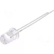 Led-uri - LED 5mm roșu OptoSupply OSR5RU5A-12V, 1120-1560mcd, 30 grade, 10-15mA, 12V, 24 luni garanție persoane fizice