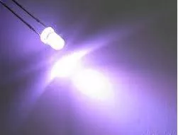 LED 5mm violet (lavender) 2.8-3.6V 5.4lm 15° Parte frontală convex OPTOSUPPLY OSCD4L5111A – IoElectronice.ro [2]
