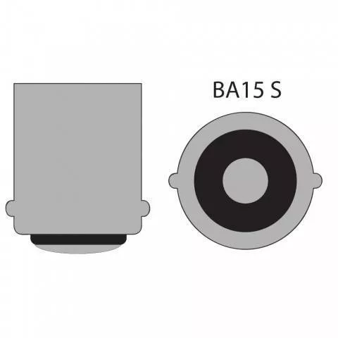 LED de frână Canbus BA15S 12V 3.5W 400lm 6000K set 2buc Carguard [2]