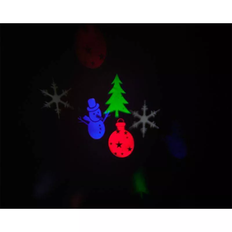 LED proiector multicolor 4W VIPOW 220-240V AC negru, garanție 24 luni persoane fizice [1]