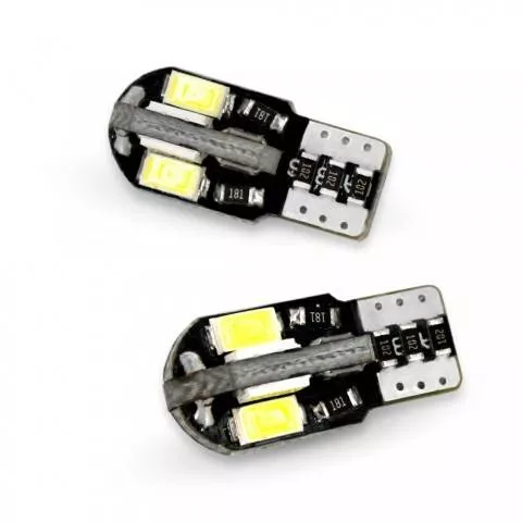 Becuri auto - LED SMD de Pozitie CANBUS T10 5WW 12V 3W 240lm set 2buc Can113 Carguard – IoElectronice.ro