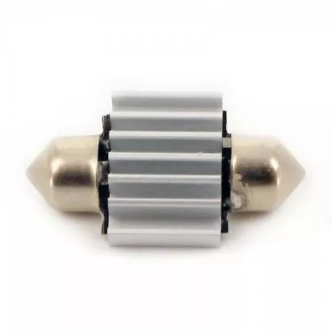 LED Sofit 31mm Canbus 12V 2W 170lm alb rece Carguard set 2buc pentru plafoniera număr de înmatriculare [1]